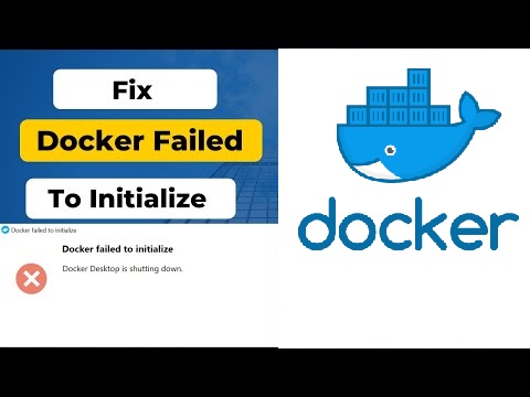 Docker failed to initialize